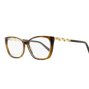 SWAROVSKI Womens Soft Crystal Inspired Floral Eyeglasses NWT $240 5383